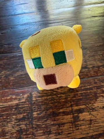 Minecraft mine cract Ocelot gele knuffel knuffeltje beschikbaar voor biedingen