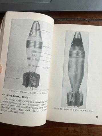 Amerikaans 60 mm mortier voorschrift wo2 modellen beschikbaar voor biedingen