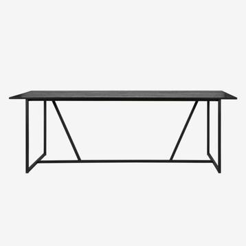 WOOOD Exclusive Silas Eettafel Essen Blacknight 220x90 cm beschikbaar voor biedingen