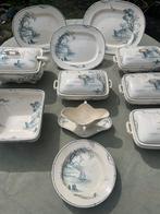 Servies Regout Marines (26 onderdelen) eind 19e eeuw, Antiek en Kunst, Ophalen