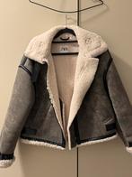 Dubbel aviator jas Zara, Kleding | Dames, Ophalen of Verzenden, Zo goed als nieuw, Maat 34 (XS) of kleiner, Zwart