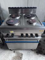 4 pits fornuis met oven electrolux 380V horeca, Witgoed en Apparatuur, Fornuizen, Gebruikt, Niet ingevuld, 4 kookzones, 85 tot 90 cm
