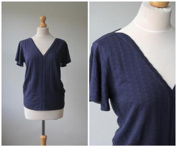 Sessun - prachtige luxe top / blauw / maat M beschikbaar voor biedingen