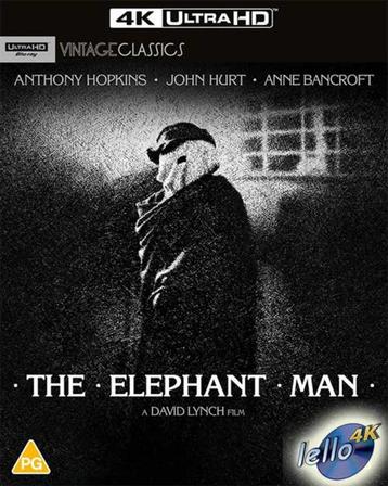 Blu-ray 4K: The Elephant Man (1980 Anthony Hopkins) UK nNLO