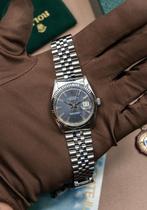 Rolex Datejust 36 / Incl Rolex doos / Ref. 1601 / Wit goud, Sieraden, Tassen en Uiterlijk, Horloges | Heren, Staal, Polshorloge