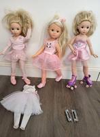 2 Zapf Jolina Ballerina poppen vint en 1 Simba Ballerina pop, Ophalen of Verzenden, Gebruikt