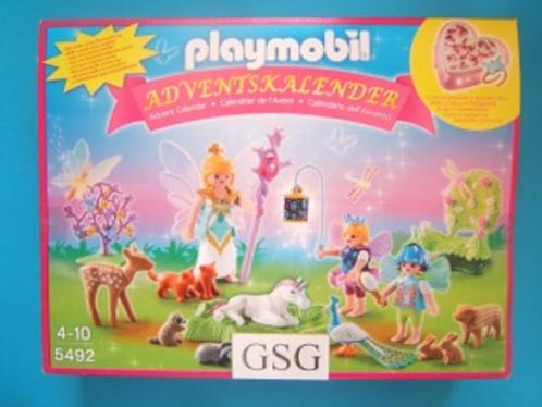 Adventskalender verjaardagsfeest in feeënland nr. 5492-02, Kinderen en Baby's, Speelgoed | Playmobil, Zo goed als nieuw, Ophalen