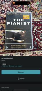 DVD The Pianist, Vanaf 12 jaar, Ophalen of Verzenden, Zo goed als nieuw, Drama