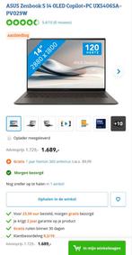 ASUS Zenbook S14 UX5406, Computers en Software, Windows Laptops, ASUS Zenbook S14 OLED, Nieuw, Ophalen of Verzenden, SSD