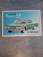 Oldsmobile Super 88 Reclamebord 1959, Ophalen of Verzenden