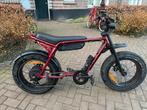 Super 73 ZX rood, Fietsen en Brommers, Elektrische fietsen, Overige merken, 50 km per accu of meer, Zo goed als nieuw, Ophalen