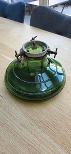 Vintage Bulach Kerstboomstandaard - Groen Glas, Diversen, Ophalen of Verzenden, Zo goed als nieuw