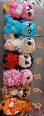 Ty Beanie Boo's Knuffels (groot) - 7 stuks - €2.50 per stuk, Kinderen en Baby's, Speelgoed | Knuffels en Pluche, Ophalen, Zo goed als nieuw