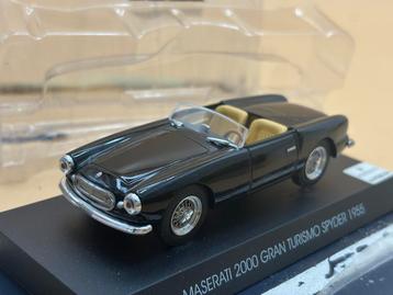 Maserati 2000 Gran Turismo Spyder 1:43 Edicola beschikbaar voor biedingen