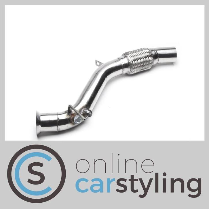 Downpipe RVS BMW 1-Serie E81, E82, E87, E88 / 116D , 118D, 1, Auto-onderdelen, Uitlaatsystemen, BMW, Nieuw, Ophalen of Verzenden