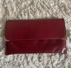 Vintage leren clutch, Ophalen of Verzenden