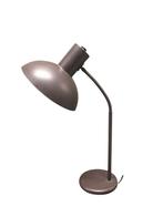 Vintage retro bruine metalen bureaulamp lamp jaren 60, Ophalen of Verzenden, Gebruikt, Minder dan 50 cm