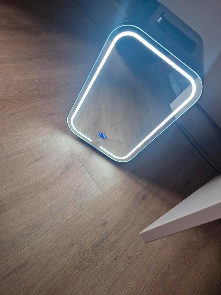 Mini Koelkast met Spiegeldeur, Huis en Inrichting, Woonaccessoires | Spiegels, Zo goed als nieuw, Minder dan 50 cm, Minder dan 100 cm