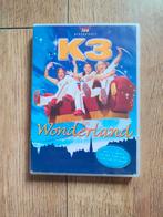 Dvd Studio 100 presents K3 in Wonderland, Alle leeftijden, Ophalen of Verzenden, Zo goed als nieuw
