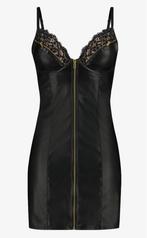Hunkemöller Talia Jurk - Imitatieleer, Maat XS, Zwart, Ophalen of Verzenden, Zo goed als nieuw, Maat 36 (S)