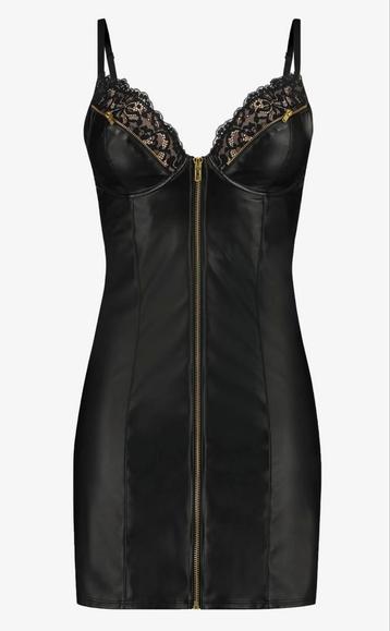 Hunkemöller Talia Jurk - Imitatieleer, Maat XS beschikbaar voor biedingen