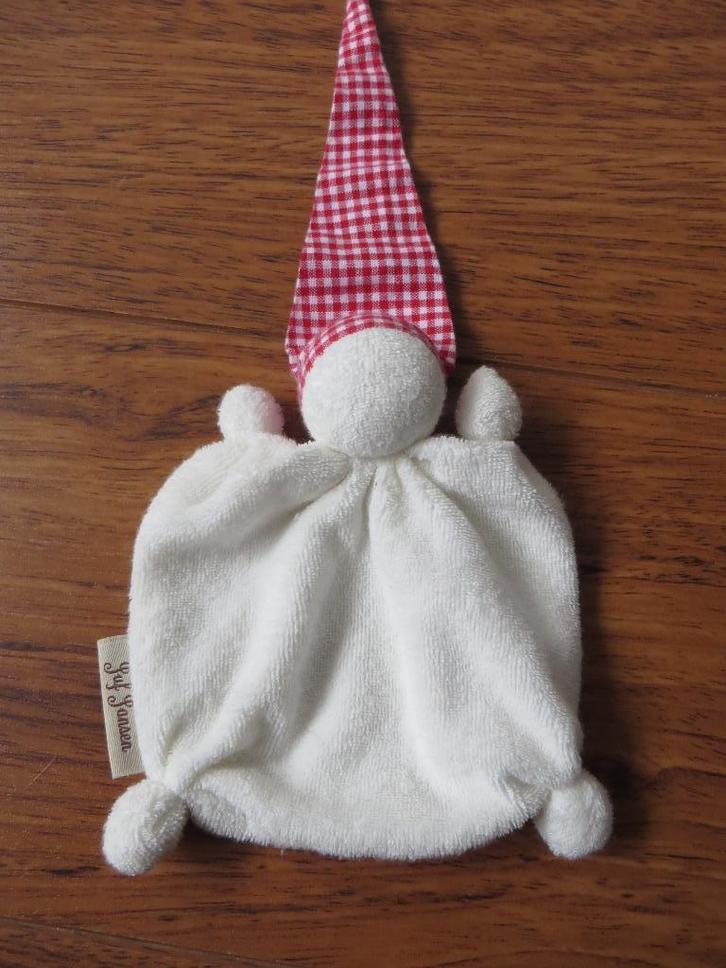Spookje met geblokte muts (1.5), Kinderen en Baby's, Speelgoed | Knuffels en Pluche, Zo goed als nieuw, Overige typen, Ophalen of Verzenden