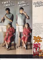 Retro reclame 1981 Campina Yogho-Yogho zuivel klarinet, Ophalen of Verzenden