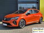 Renault Clio 1.0 TCe 90 GPF techno Camera, Stoel- en stuurve, Voorwielaandrijving, Stof, Gebruikt, Euro 6