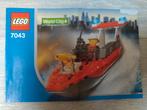 Lego City 7043 Brandweer boot, Ophalen of Verzenden, Gebruikt, Complete set, Lego