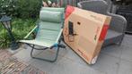 Camping/tuin stoel NIEUW, Caravans en Kamperen, Ophalen, Zo goed als nieuw, Campingstoel