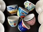 set van 6 illy kopjes, Ophalen of Verzenden, Nieuw, Overige materialen, Kop en/of schotel