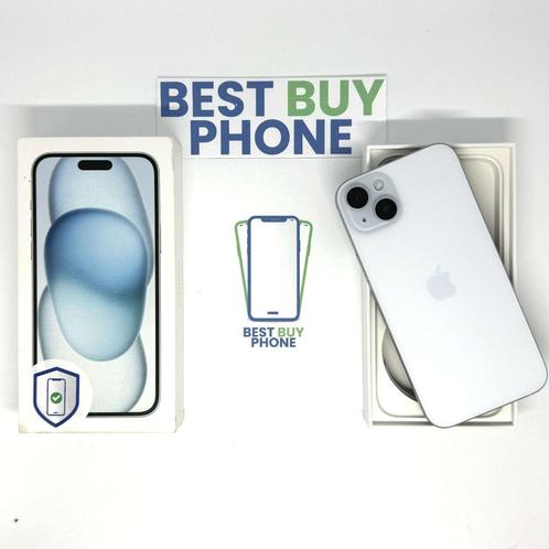 iPhone 15 Plus 128GB blauw /krasvrij /88% batt /garantie, Telecommunicatie, Mobiele telefoons | Apple iPhone, Zo goed als nieuw