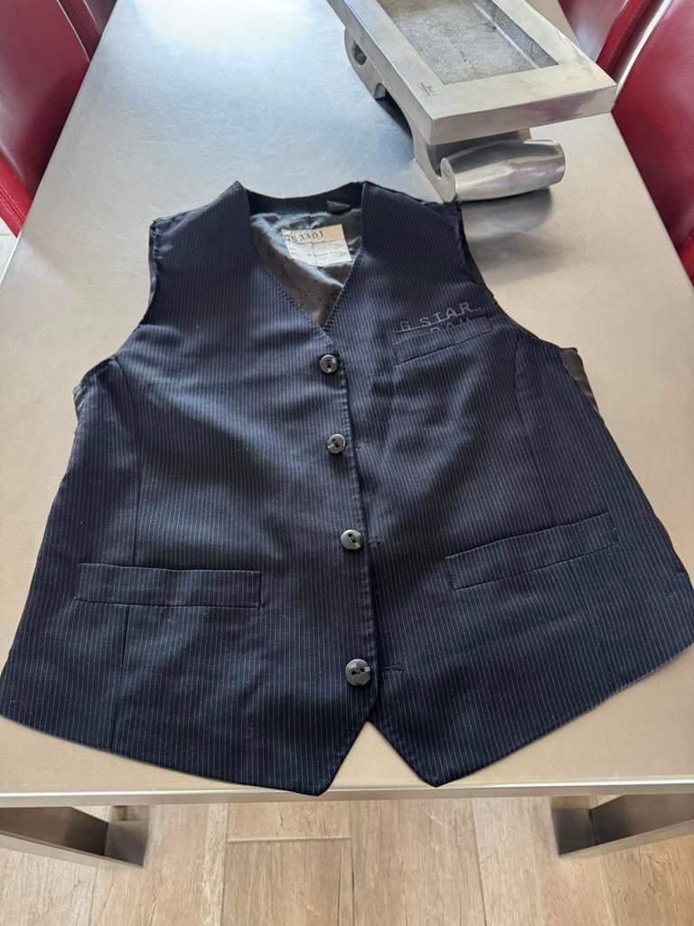 G-star vest, Kleding | Heren, Kostuums en Colberts, Ophalen of Verzenden, Zo goed als nieuw, Maat 48/50 (M), Zwart