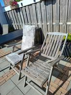 2 hardhouten stoelen,zie foto's, Ophalen of Verzenden, Gebruikt, Hout