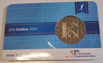 Coincard met de laatste rijksdaalder beschikbaar voor biedingen