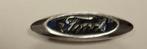 Embleem ford ovaal circa lengte 9 cm x 2.5 Cm, Auto diversen, Ophalen of Verzenden, Gebruikt