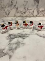 Leuke vintage kerst sneeuwpop kerstboom hangertjes, Diversen, Kerst, Ophalen of Verzenden