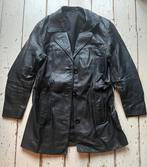Urban Outfitters black leather jacket / Vintage leren blazer, Kleding | Dames, Maat 38/40 (M), Zwart, Ophalen of Verzenden, Zo goed als nieuw