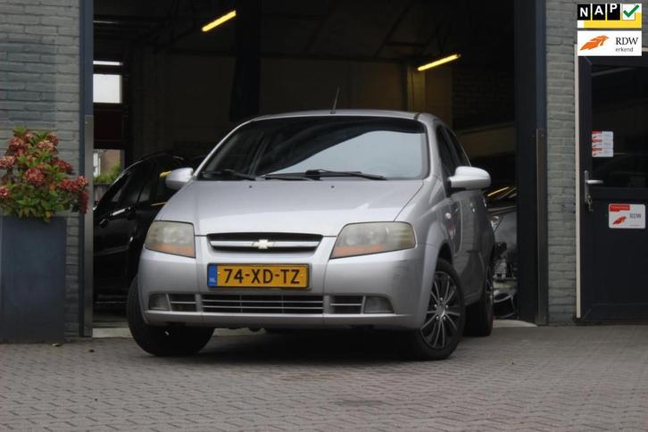 Chevrolet Kalos 1.4-16V Style|5-deurs|NAP|Automaat|Airco, Auto's, Chevrolet, Bedrijf, Te koop, Kalos, ABS, Airbags, Airconditioning