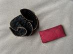 Elastiek/Scrunchie zwart glitter & Haarclip rood jaren 90, Ophalen of Verzenden, Zo goed als nieuw, Haarspeld
