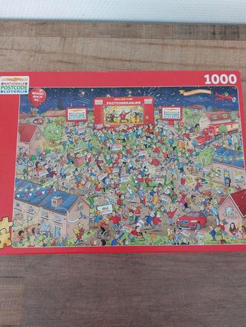 Postcode Loterij Puzzel 1000 stukjes beschikbaar voor biedingen