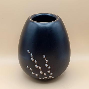 Flora Gouda Holland  "Lente" Vaas Wilgenkatjes 21,5cmh  beschikbaar voor biedingen