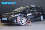 Kia Ceed Sportswagon 1.6 GDI PHEV DynamicPlusLine |trekhaak|, Gebruikt, Zwart, Leder en Stof, Zwart