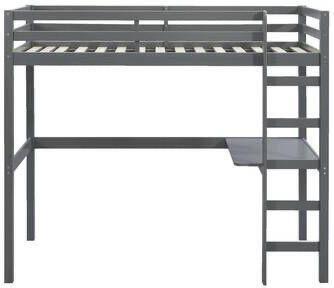 Hoogslaper type Ties met bureau en lattenbodem, Huis en Inrichting, Slaapkamer | Stapelbedden en Hoogslapers, Nieuw, Hoogslaper