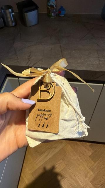 35x bedankje bruiloft champagne stopper en markers beschikbaar voor biedingen
