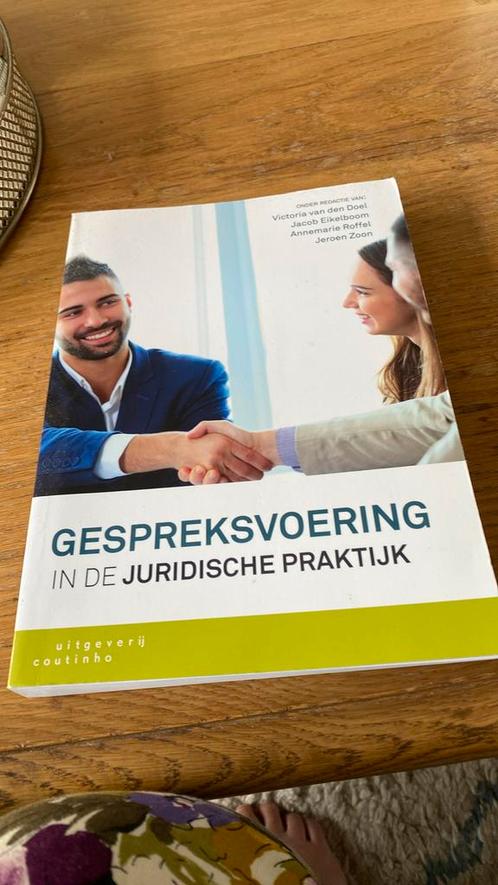 Gespreksvoering in de juridische praktijk, Boeken, Studieboeken en Cursussen, Zo goed als nieuw, Ophalen