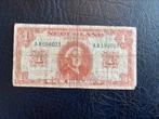 Een gulden 1945, Postzegels en Munten, Bankbiljetten | Nederland, Ophalen of Verzenden, 1 gulden, Los biljet