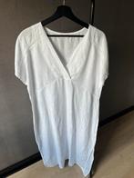 Transfer ZGAN wit linnen jurk /kaftan in maat L., Kleding | Dames, Jurken, Wit, Maat 42/44 (L), Tranfer., Ophalen of Verzenden