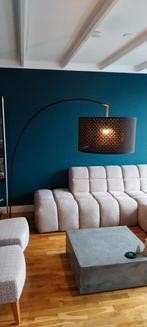 Booglamp Skaftet met Nymö lampenkap (ikea), Ophalen, Minder dan 10 m², Bruin, Modern