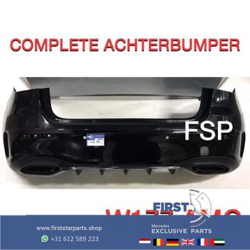 W177 AMG ACHTERBUMPER Mercedes A Klasse 2018-2021 ZWART ORIG beschikbaar voor biedingen